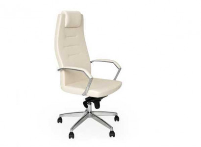 White armchair designer chair office chairs swivel chair executive chair single-seater